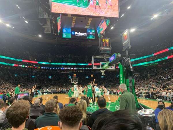 TD Garden, section: 18, row: C, seat: 6