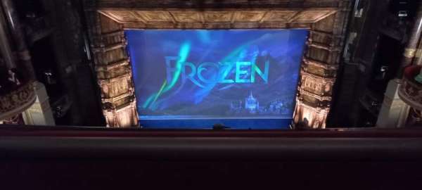 Theatre Royal Drury Lane, section: Balcony, row: A, seat: 26