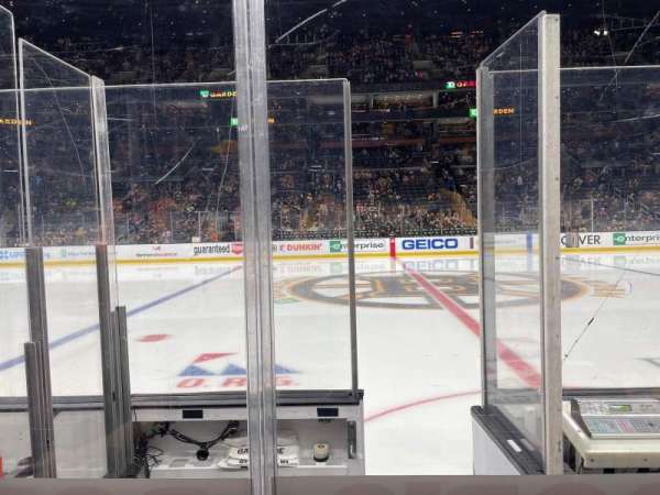 TD Garden, section: 12, row: 4, seat: 15