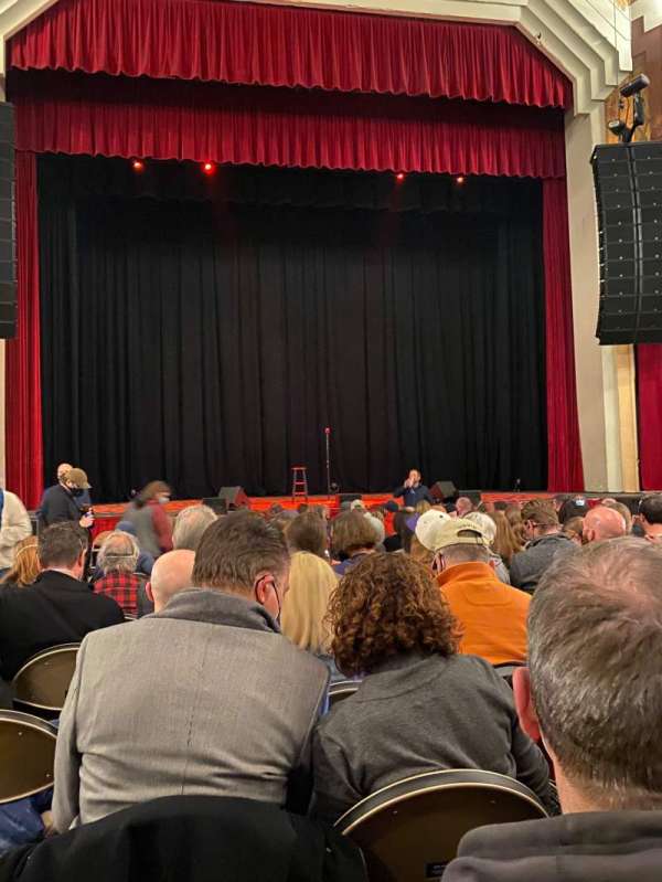 Paramount Theatre, Denver, section: Orchestra L, row: P, seat: 3