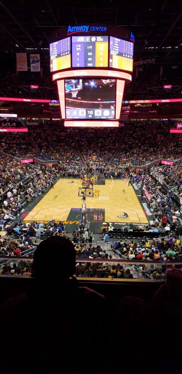 Kia Center, section: 110A, row: 24, seat: 5