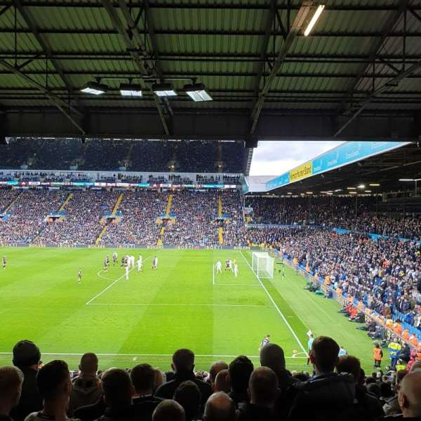 Elland Road, section: B2, row: K, seat: 58