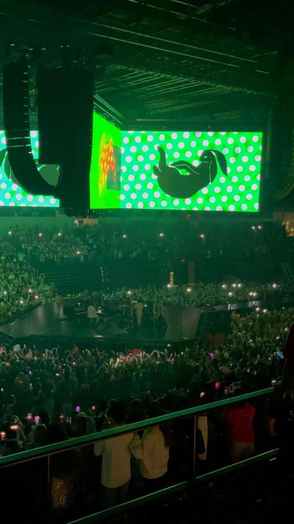 Pechanga Arena, section: T4a, row: 3, seat: 1