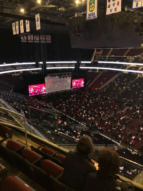 Prudential Center, section: 132, row: 4, seat: 12