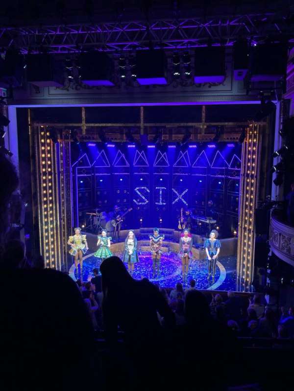 Vaudeville Theatre, section: Dress circle, row: D, seat: 14