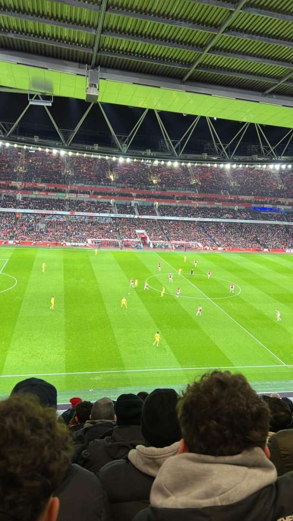 Emirates Stadium, section: 116, row: 19, seat: 659