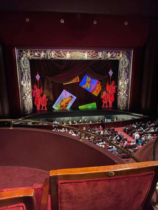Brown Theater at the Wortham Center, section: Balcony L, row: 3, seat: 8