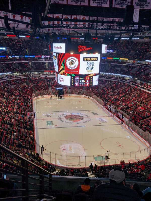 United Center, section: 310, row: 9, seat: 17