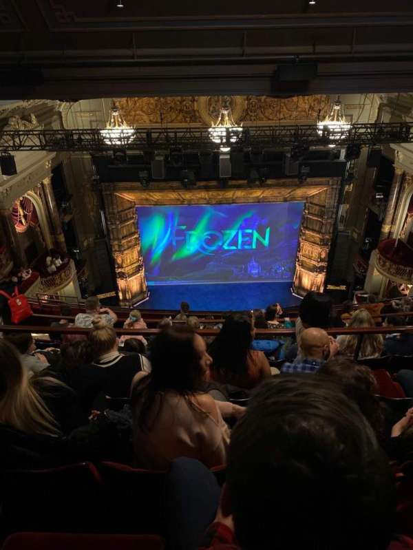 Theatre Royal Drury Lane, section: Balcony, row: K, seat: 29