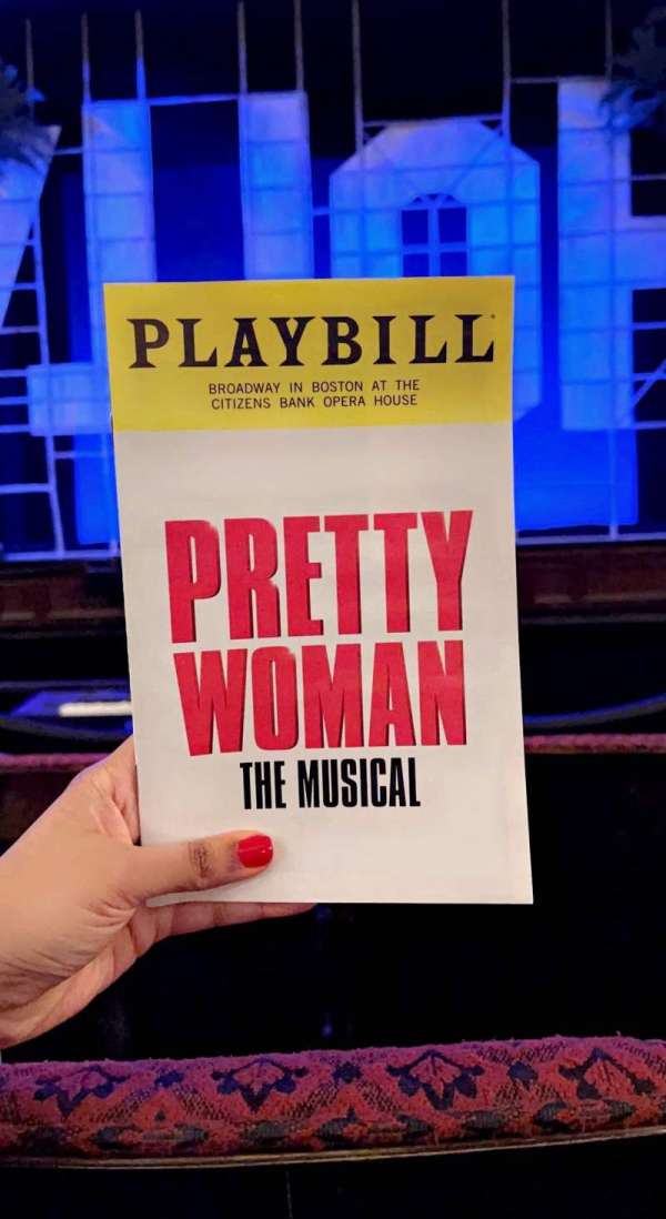 Citizens Bank Opera House, section: Orchestra C, row: CC, seat: 105