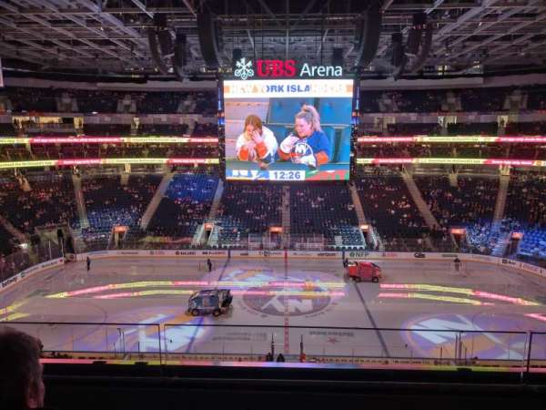 UBS Arena, section: 206, row: 2, seat: 11