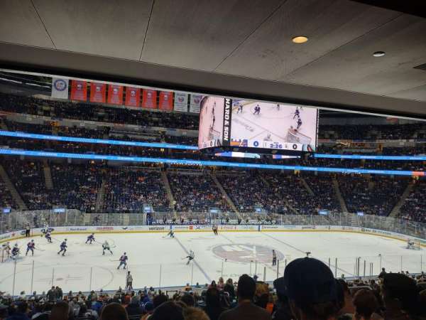 UBS Arena, section: 116, row: 28, seat: 8