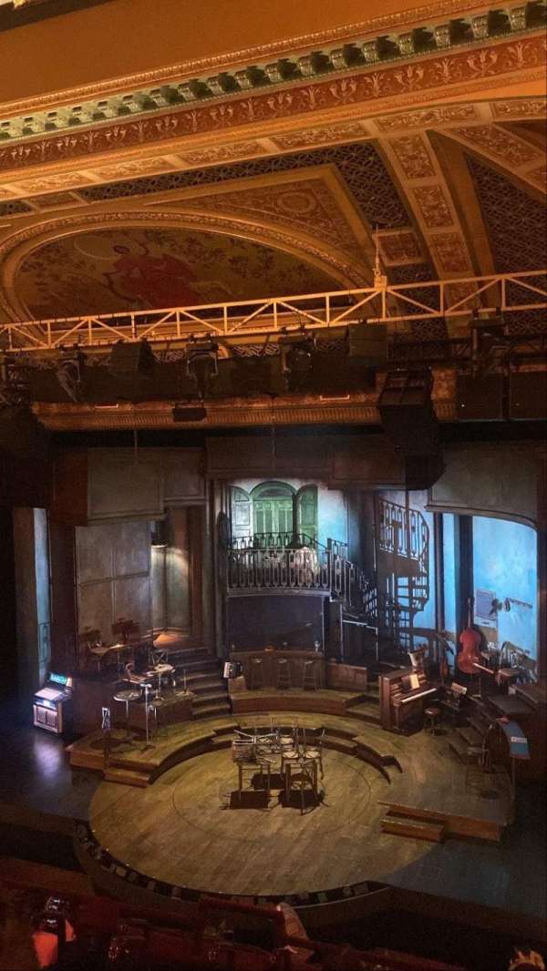 Walter Kerr Theatre, section: Mezzanine R, row: G, seat: 8