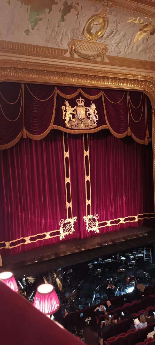 Royal Opera House, section: Balcony, row: A, seat: 19