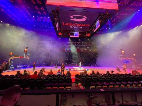 Little Caesars Arena, section: 109, row: 3, seat: 16