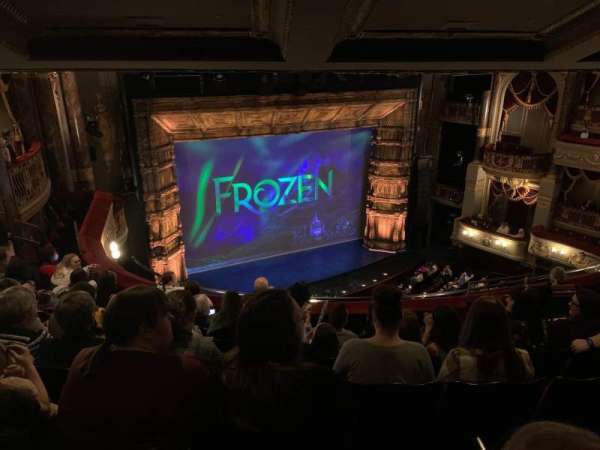 Theatre Royal Drury Lane, section: Grand Circle, row: G, seat: 43