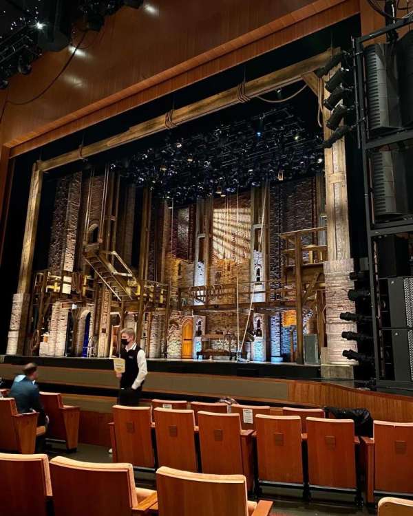 Eccles Theater, section: Orchestra R, row: G, seat: 117