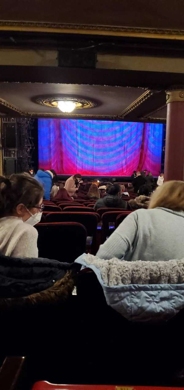 CIBC Theatre, section: Orchestra C, row: ZZ, seat: 114