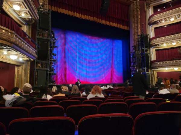 CIBC Theatre, section: Orchestra L, row: P, seat: 9