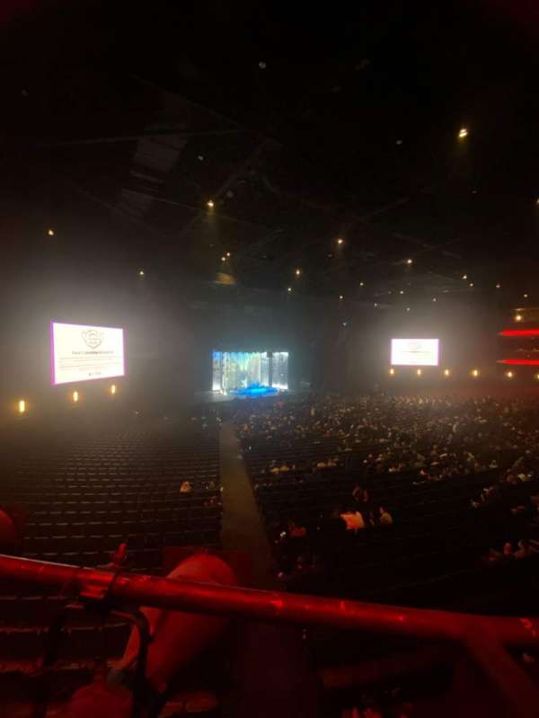 Peacock Theater, section: Loge Left, row: D, seat: 605