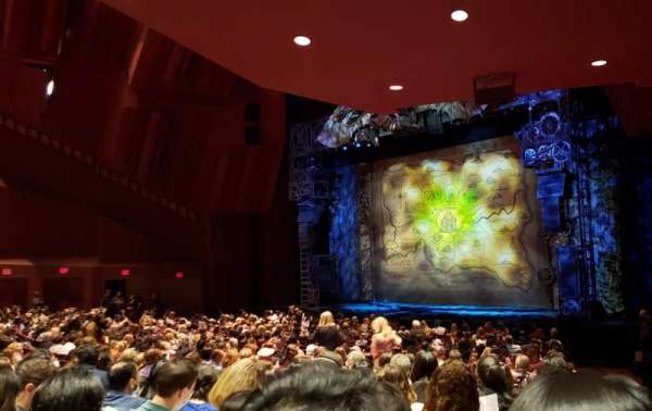 Segerstrom Hall, section: Orchestra, row: T, seat: 1