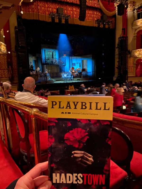 Academy of Music, section: Parquet Circle G, row: T, seat: 25