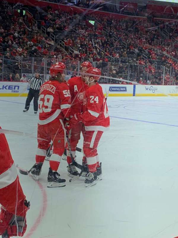 Little Caesars Arena, section: 125, row: 2, seat: 9
