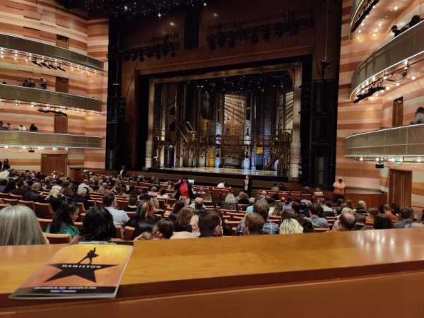 Eccles Theater, section: Orchestra R, row: SS, seat: 117