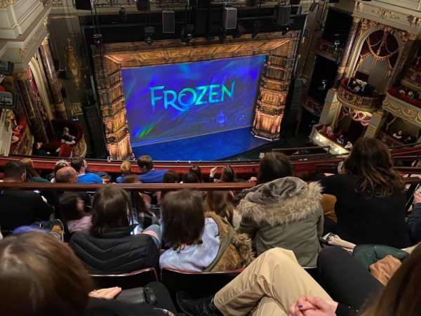 Theatre Royal Drury Lane, section: Balcony, row: F, seat: 39