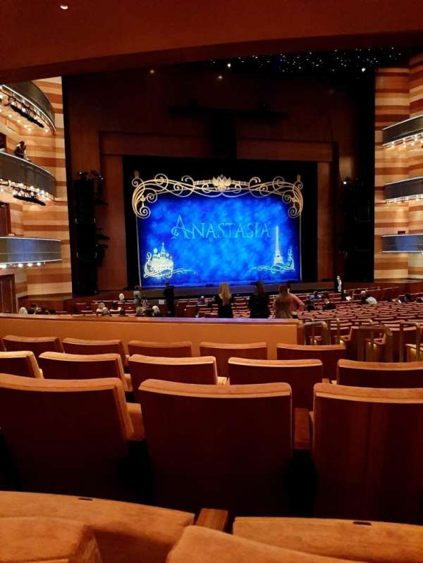 Eccles Theater, section: Orchestra L, row: WW, seat: 108