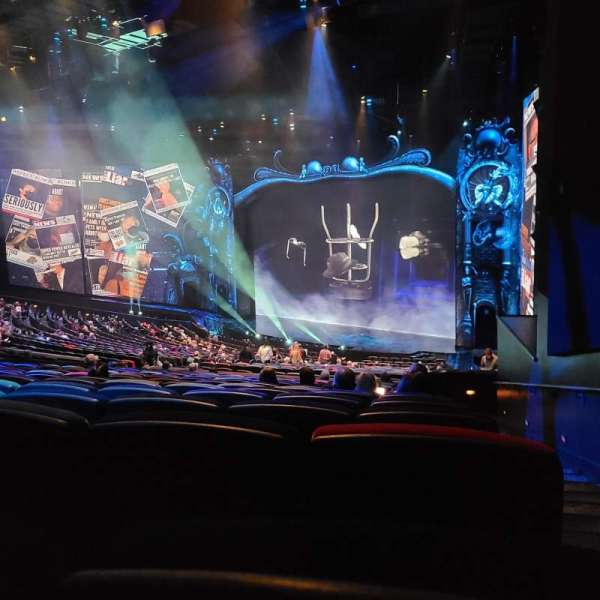 Michael Jackson One Theatre, section: 205, row: QQ, seat: 15