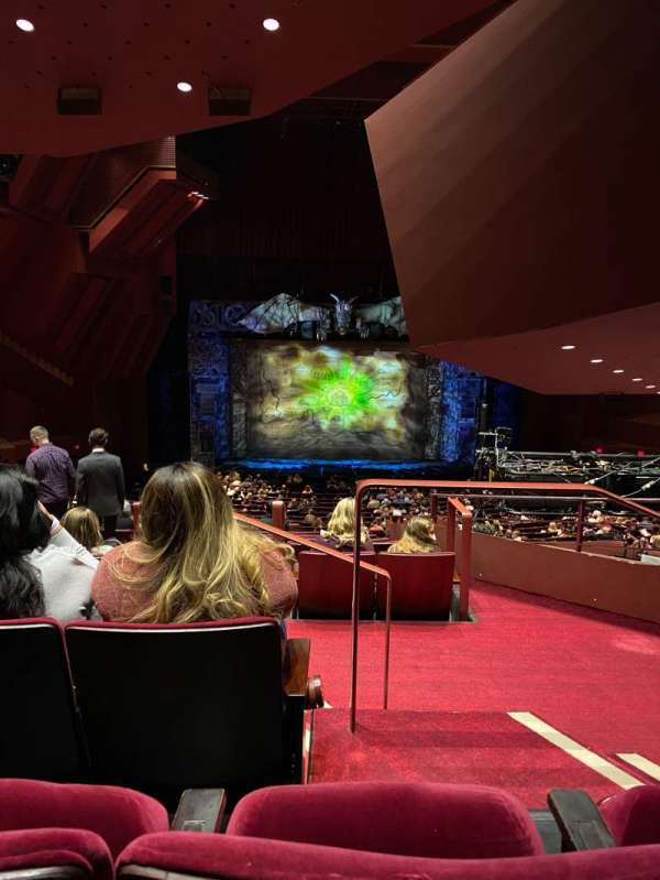 Segerstrom Hall, section: Orchestra Terrace, row: O, seat: 102