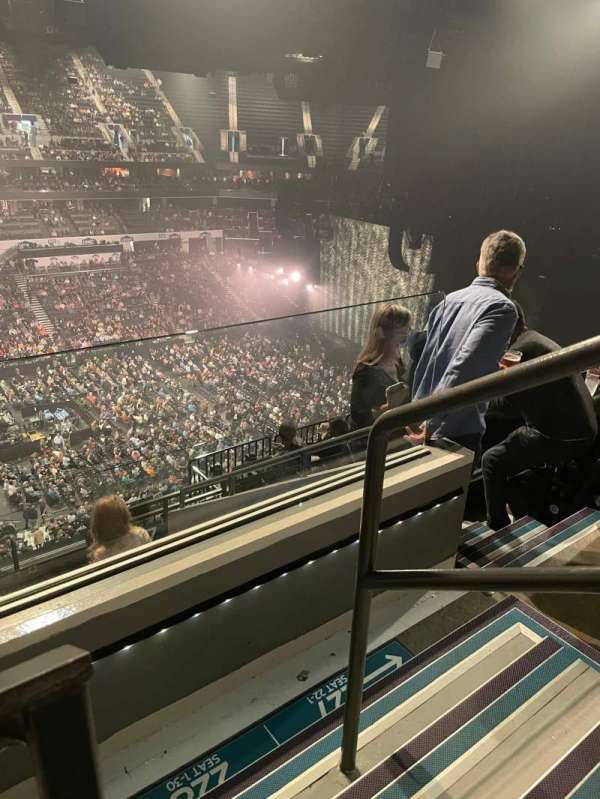 Spectrum Center, section: 228, row: I, seat: 1