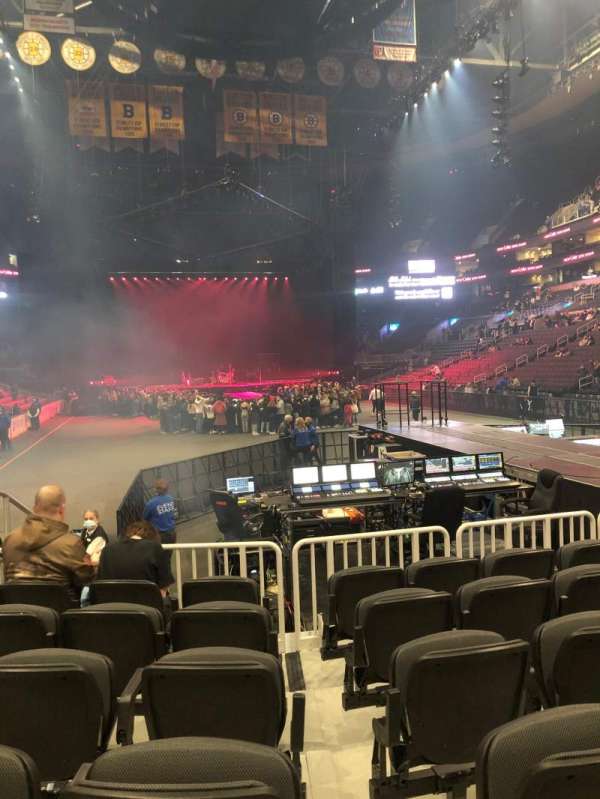 TD Garden, section: 7, row: 6, seat: 12