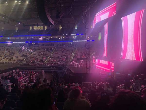 Dickies Arena, section: 104, row: 17, seat: 10