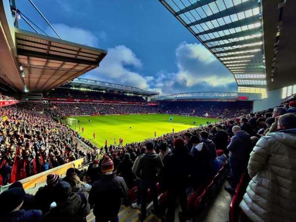 Anfield, section: L1, row: 32, seat: 11