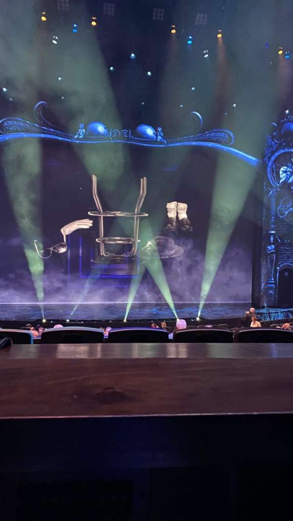 Michael Jackson One Theatre, section: 203, row: AA, seat: 4
