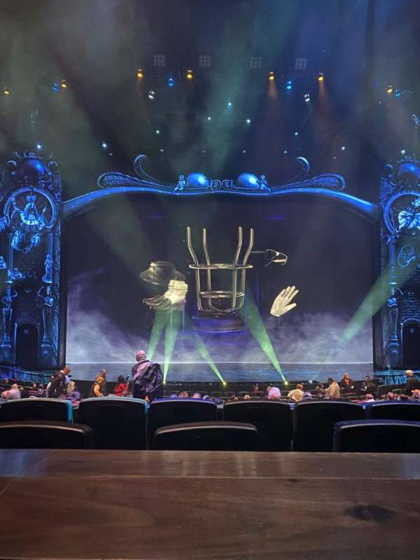 Michael Jackson One Theatre, section: 203, row: AA, seat: 5