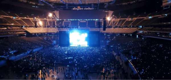 Allegiant Stadium, section: 248, row: 12, seat: 5