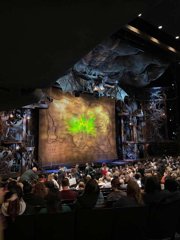 Gershwin Theatre, section: Orchestra L, row: R, seat: 35