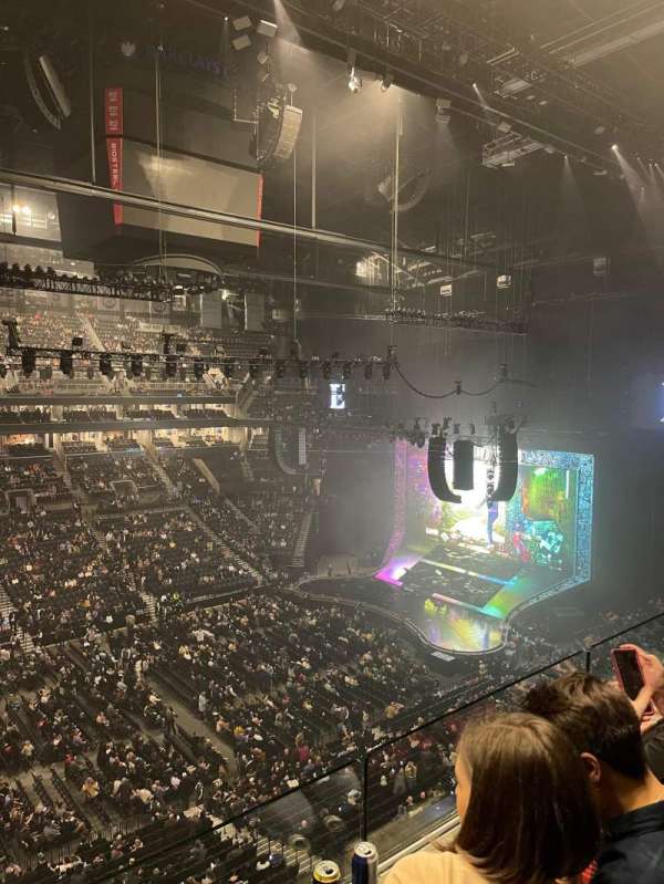 Barclays Center, section: 210, row: 2, seat: 9&10
