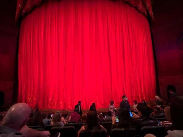 O Theatre, section: 103, row: J, seat: 11