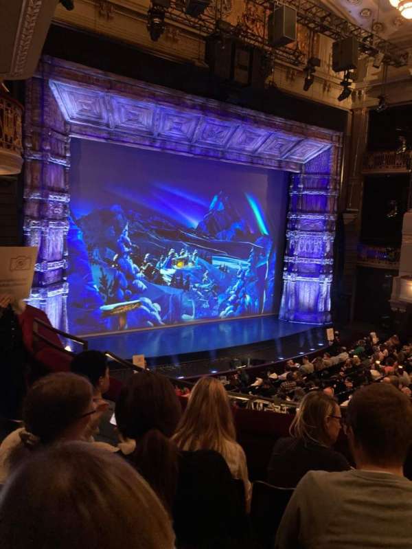 Theatre Royal Drury Lane, section: Royal Circle, row: D, seat: 46