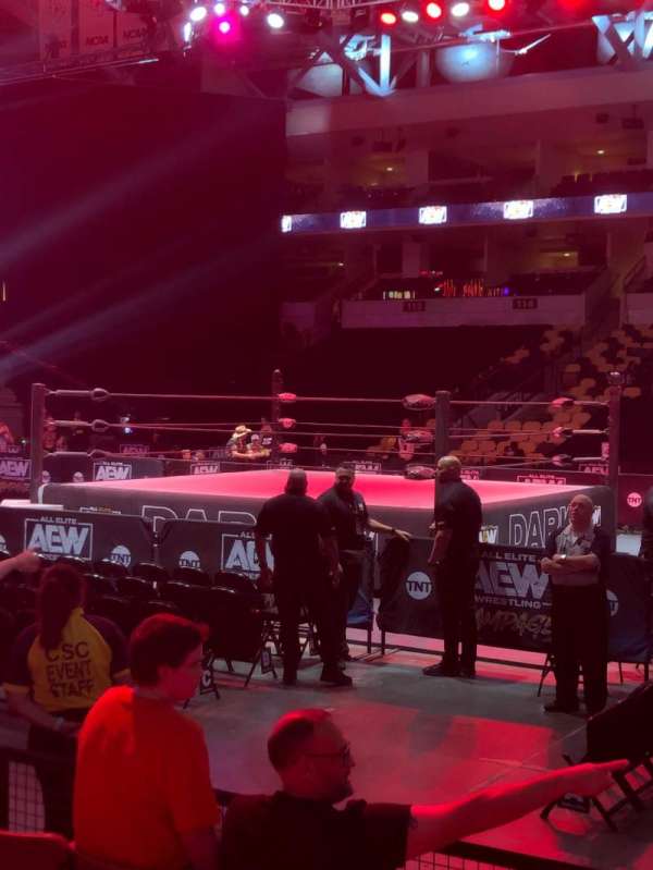 Addition Financial Arena, section: 105, row: E, seat: 13