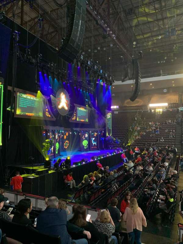 Heritage Bank Center, section: 128, row: H, seat: 1