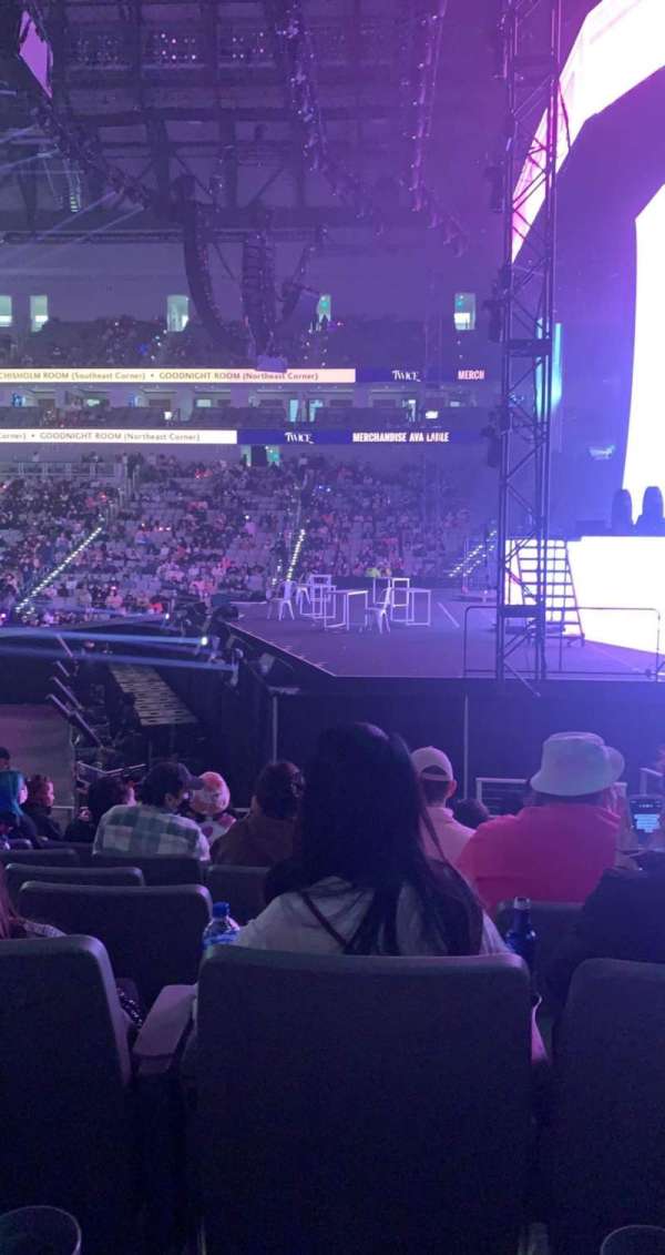 Dickies Arena, section: 104, row: 10, seat: 7