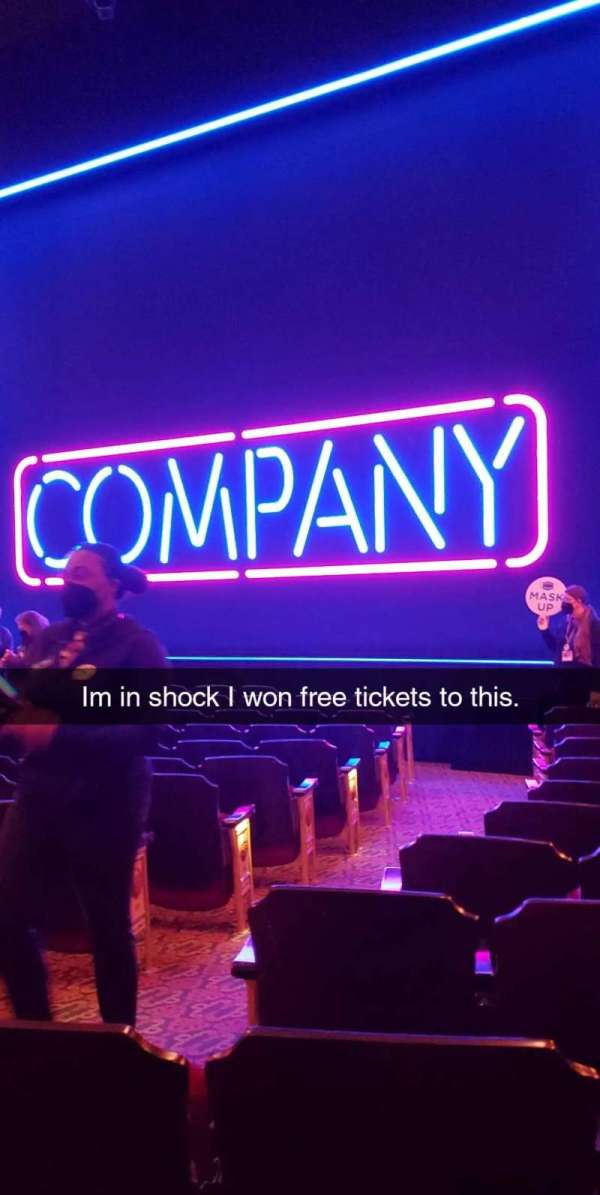 Bernard B. Jacobs Theatre, section: Orchestra R, row: K, seat: 8