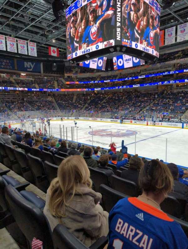 UBS Arena, section: 113, row: 14, seat: 1