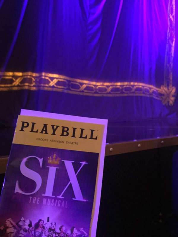 Lena Horne Theatre, section: Orchestra L, row: AA, seat: 1