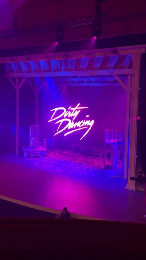 Dominion Theatre, section: Circle, row: B, seat: 4